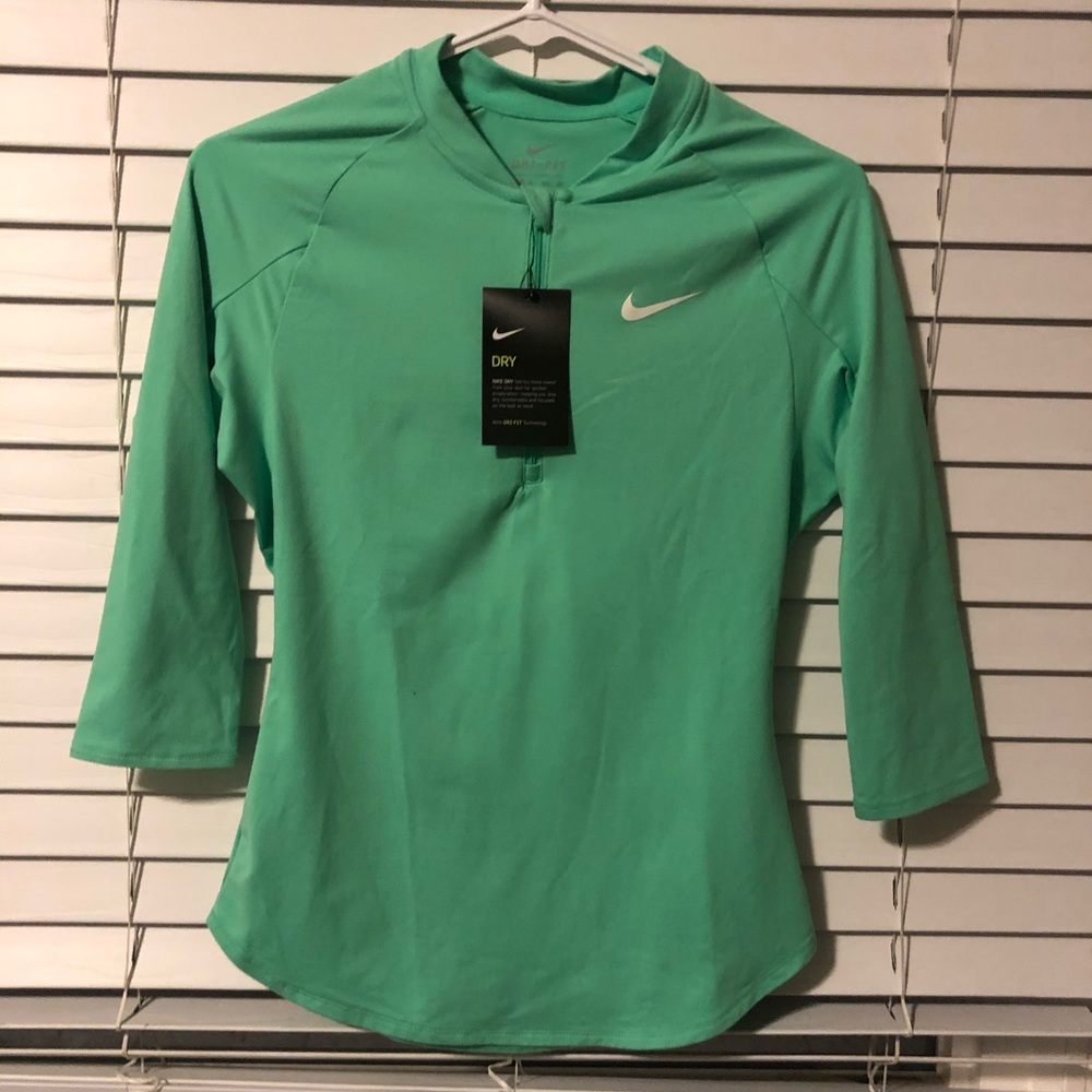 NWT Womens Nike Dri-Fit Activewear 3/4 Sleeve Top - Picture 8 of 8